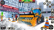 Snow Excavator Truck Games 3D screenshot 10