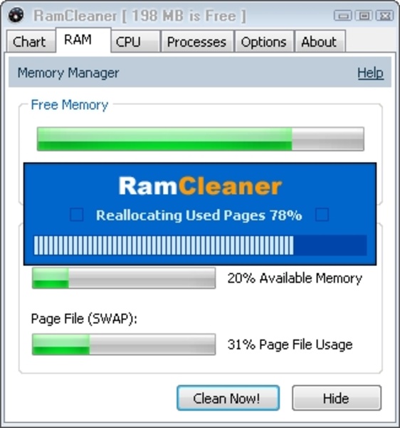 Ram deals cleaner pc