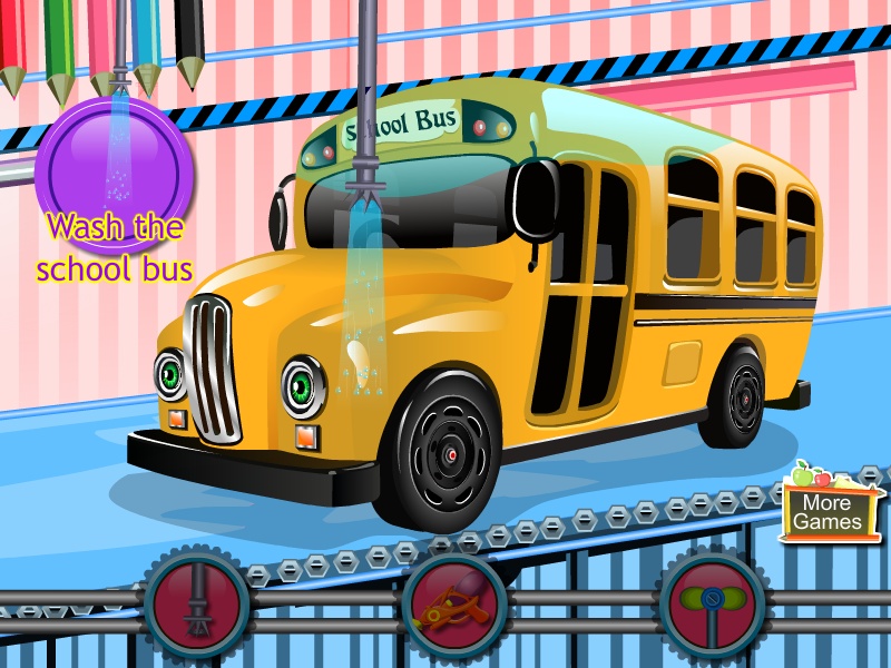 School Bus Wash - Preview 3