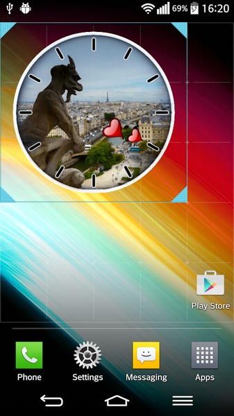 Paris Clock Widget - Preview 2