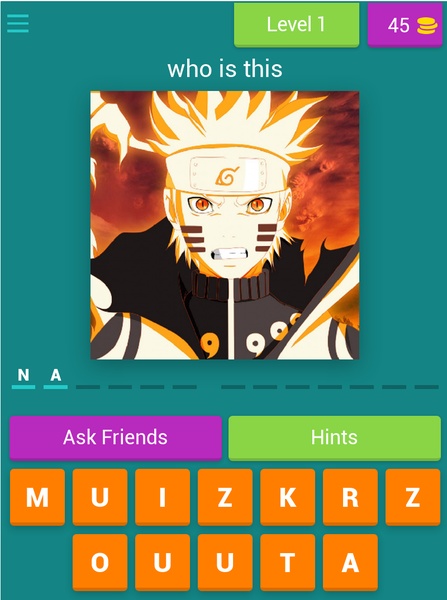 Naruto Character Quiz - Preview 1