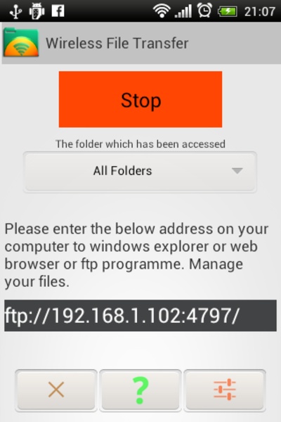Wireless File Transfer - Preview 4