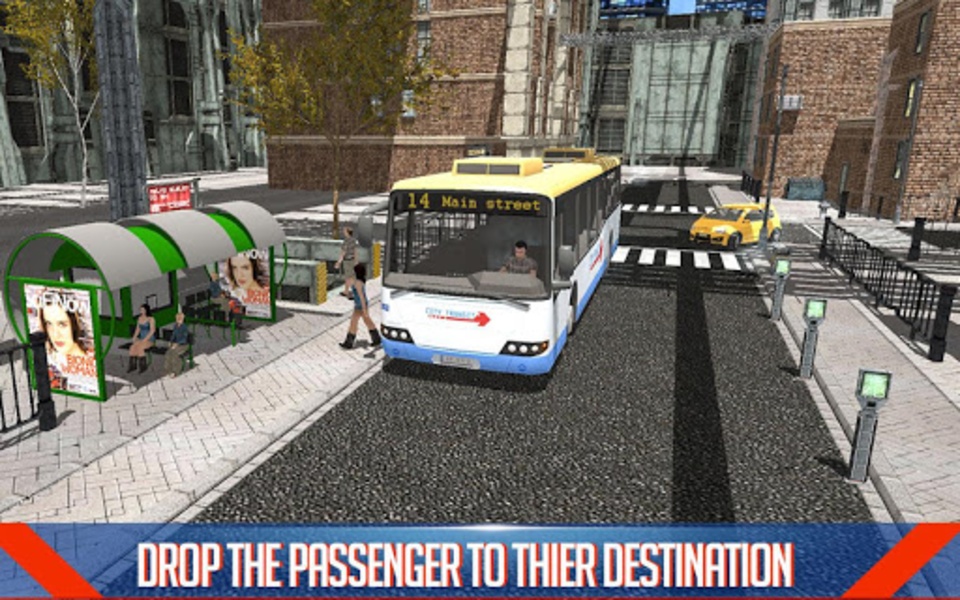 Commercial Bus Public Driving - Preview 2