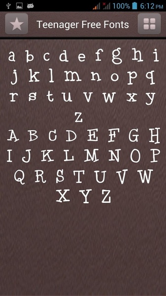 Teenager Font Style - Preview 3