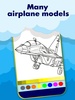 Airplane Military Coloring Boo screenshot 1