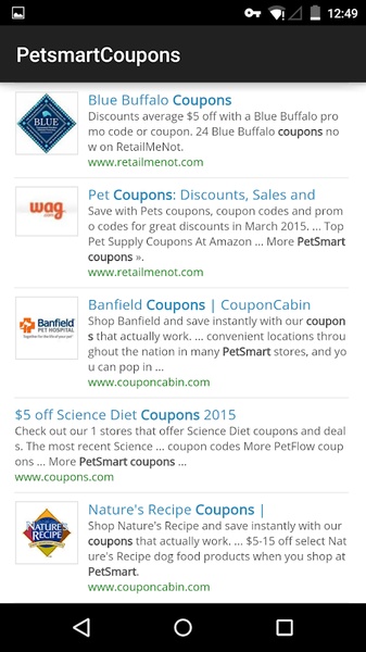 PetsmartCoupons - Preview 2