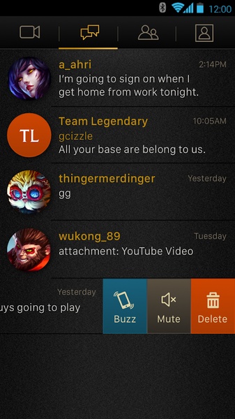 League Chat - Preview 2