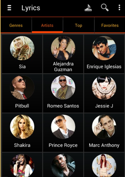 Letras de Canciones - Preview 3