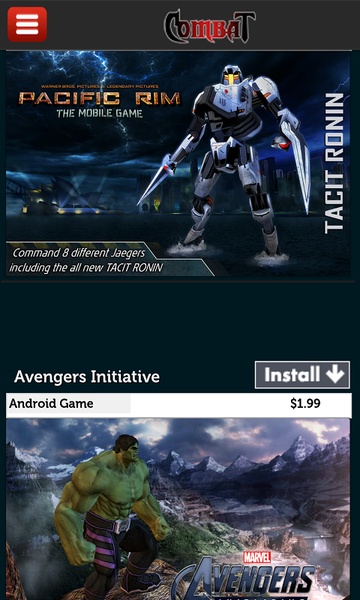 Combat Games - Preview 3