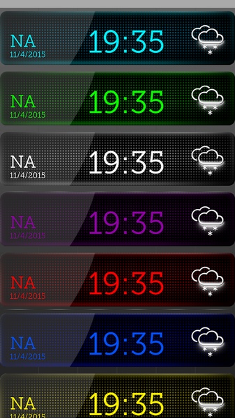 Black Digital Clock - Preview 6