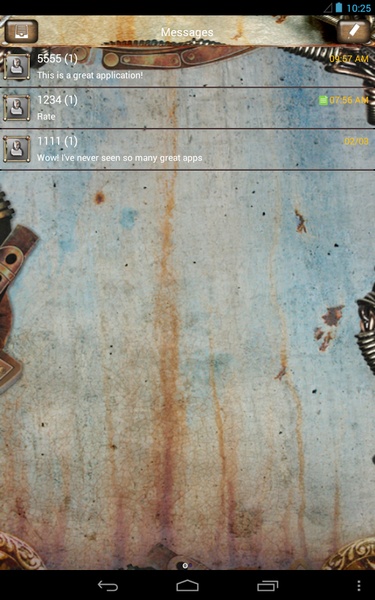 GO Keyboard Steampunk Theme - Preview 3