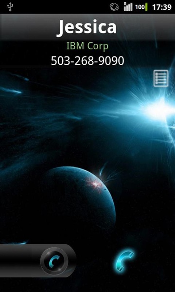 RocketCallerID_Space - Preview 1