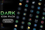 Dark Icon Pack screenshot 7