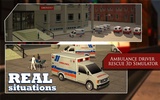 Ambulance Driver Rescue 3D Sim screenshot 10