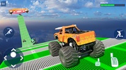 Monster Truck Stunt Ramp Car Games screenshot 2
