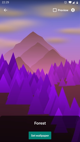 Forest Live Wallpaper - Preview 1