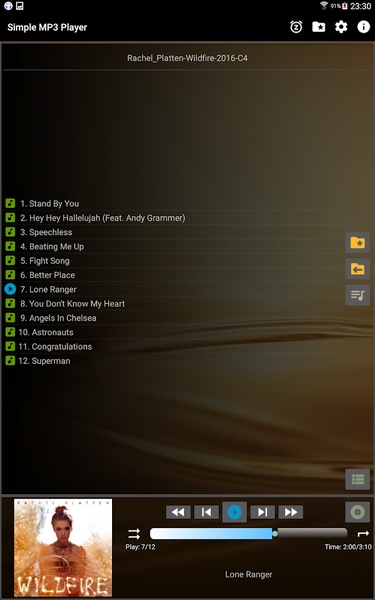 Simple MP3 Player - Preview 3