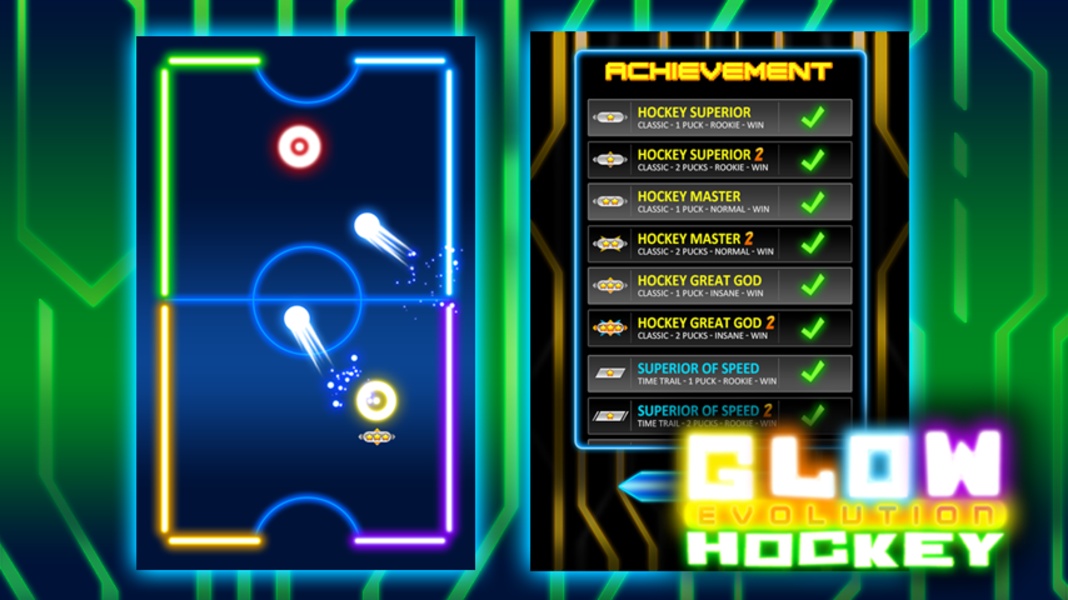 Glow Hockey 2 (Evolution) - Preview 7