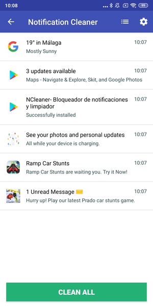 Notification Blocker & Cleaner & Heads-up Off - Preview 1