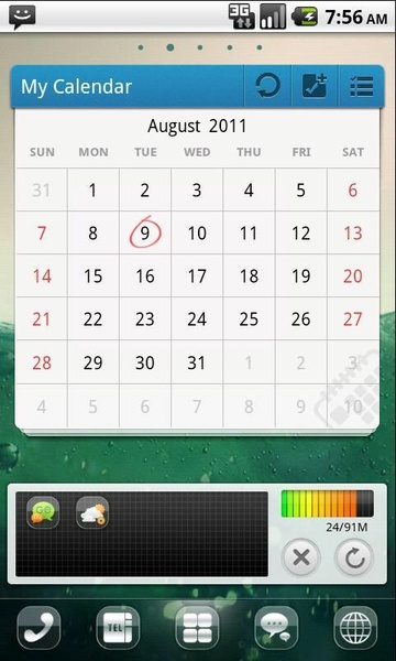 Clee2 GO Launcher EX AND GO SMS PRO - Preview 4