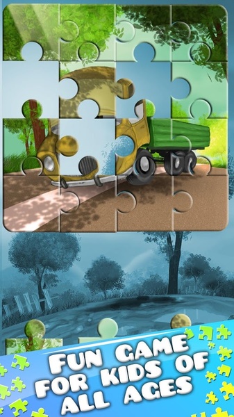 Cars and Trucks-Puzzles for Kids - Preview 3