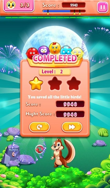 Squirrel Bubble Shooter - Preview 1