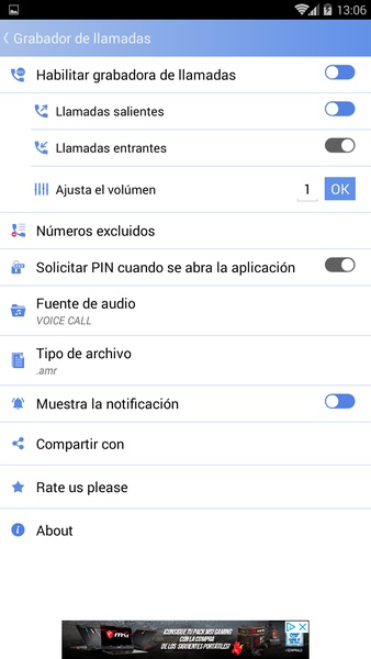 Automatic Call Recorder pro 2018 - Preview 1