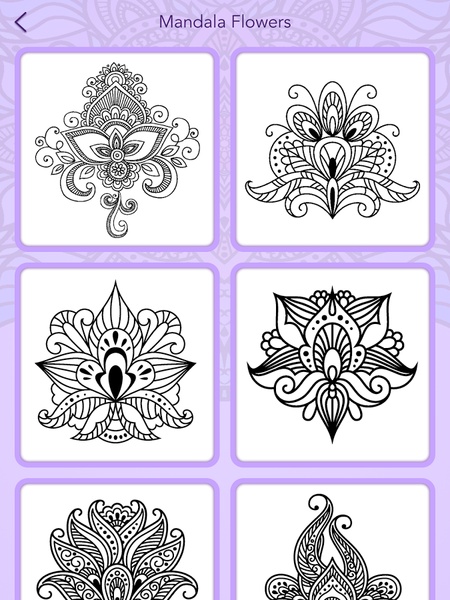 Mandala Coloring - Preview 1