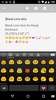 Classic Black Emoji Keyboard screenshot 5