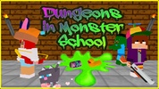 Dungeons in monster school. Herobrine and Girl screenshot 7