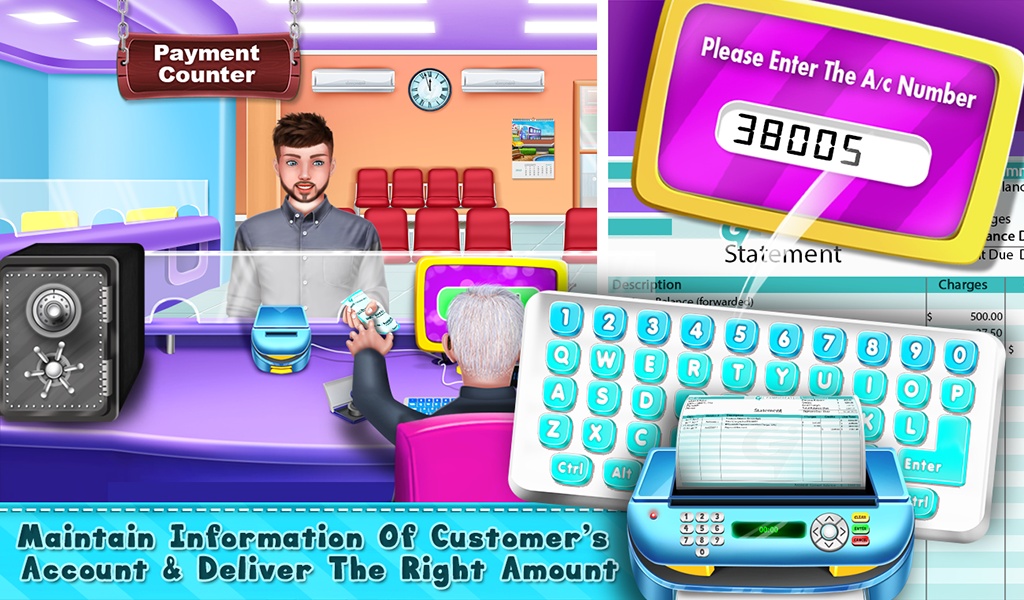 MY virtual bank Manager ATM And Cashier - Preview 8
