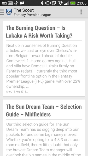 Fantasy Premier League - Preview 5