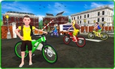 Kids School Time Bicycle Race screenshot 10