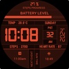 Sci-Fi Digital Watch Face screenshot 1