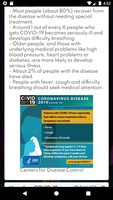 Coronavirus COVID 19: live tracker & symptoms screenshot 3