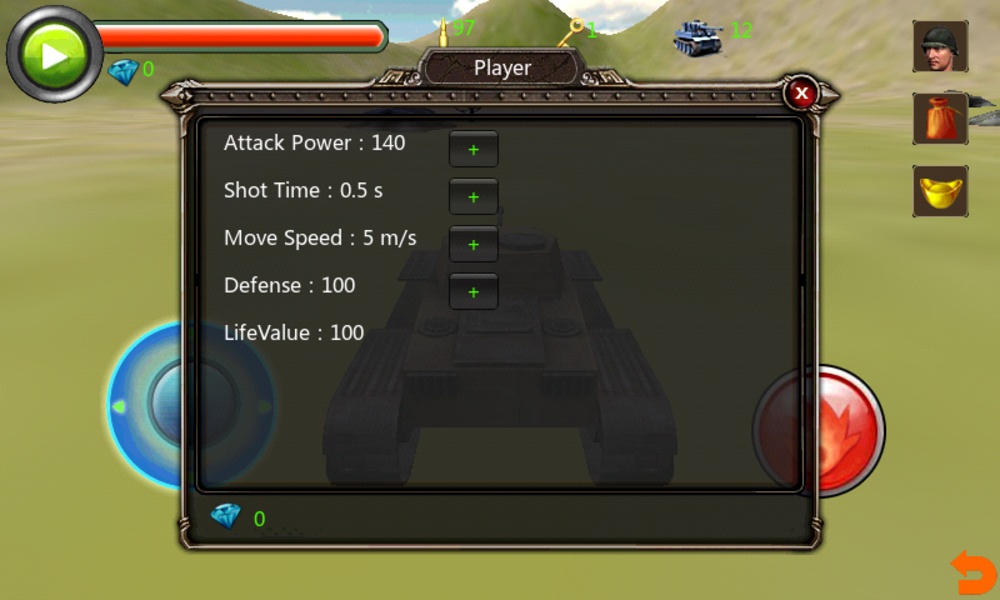 Tank Perak 3D - Preview 1