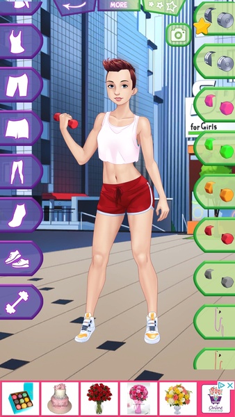 Fitness Girls Dress Up - Preview 2