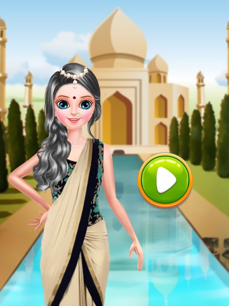 Indian Gopi Doll Makeover- Indian Bridal Fashion - Preview 2