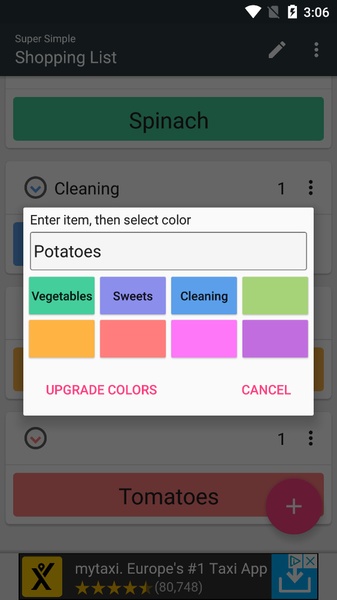 Super Simple Shopping List - Preview 1