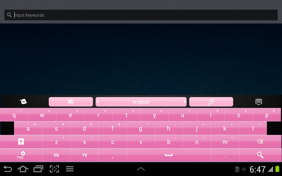 Black and Pink Keyboard Free - Preview 8