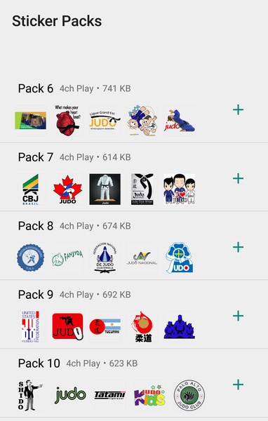 Judo Stickers - Preview 4
