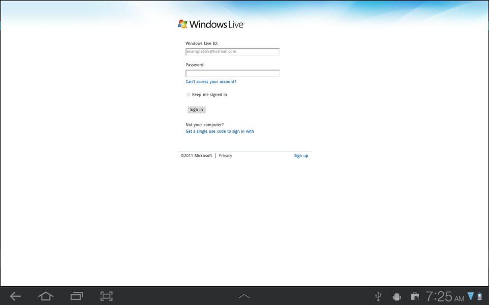 Browser for OneDrive(SkyDrive) - Preview 7