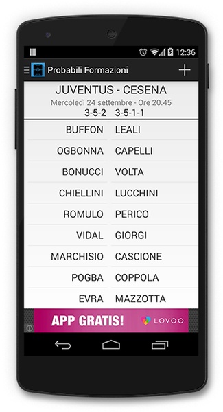 Formazioni Fantacalcio - Preview 4