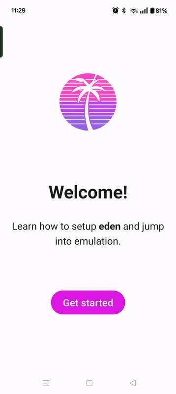 Eden Emulator screenshot