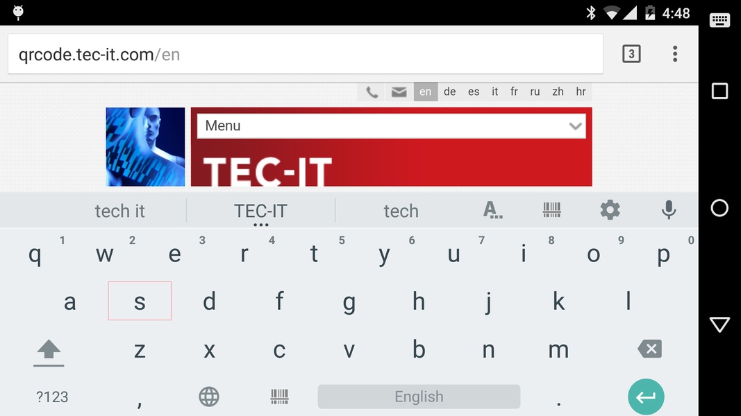 Barcode Keyboard (Demo) - Preview 12
