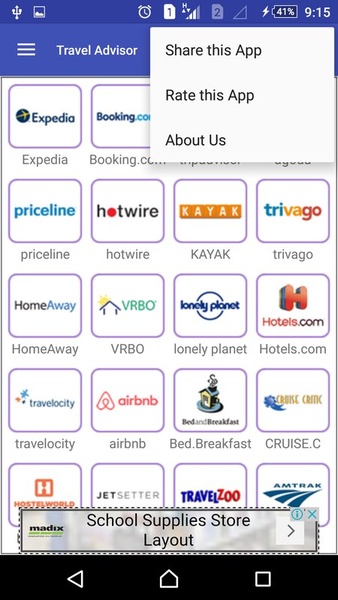 Travel Advisor - Preview 1