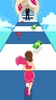 Girl Run 3D - Fun Running Game screenshot 2