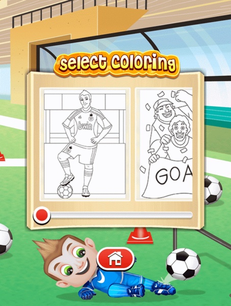 Football coloring pages - Preview 4