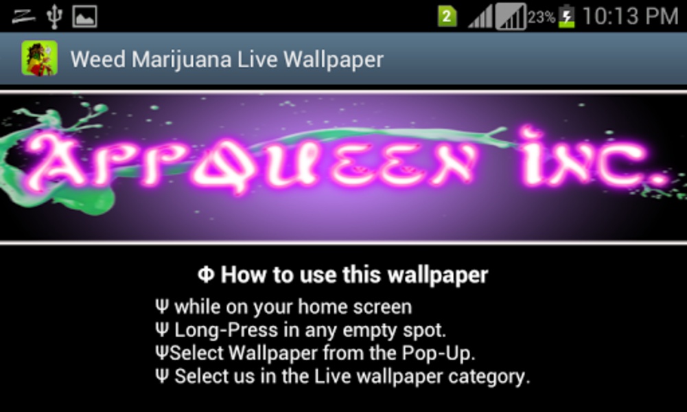 Weed Marijuana Live Wallpaper - Preview 10