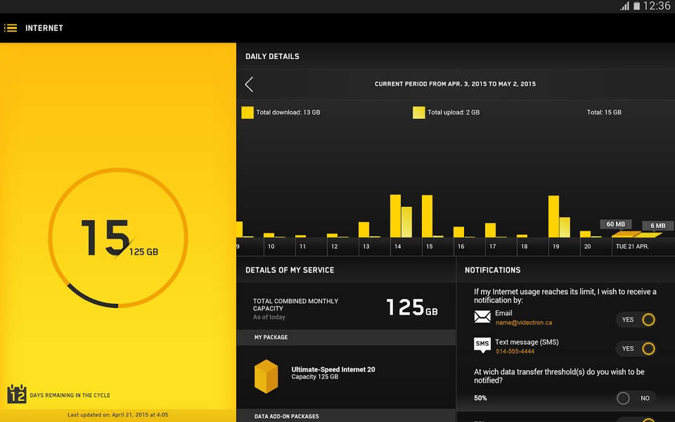 User Centre + - Preview 7